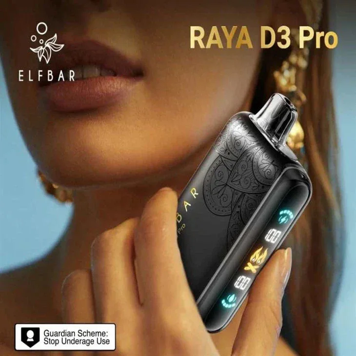 Elf Bar Raya D3 Pro 30K Peach Mango Watermelon Ice 30000 Puffs - Buy Authentic Vape in Mumbai - Vape Shop Mumbai