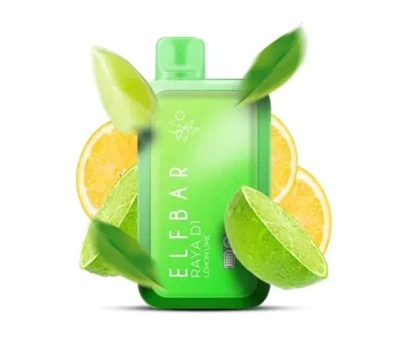 Elfbar Raya D1 – Lemon Lime - Buy Authentic Vape in Mumbai - Vape Shop Mumbai