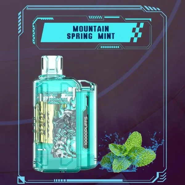 Iget Flare B10000 – Mountain Spring Mint - Buy Authentic Vape in Mumbai - Vape Shop Mumbai