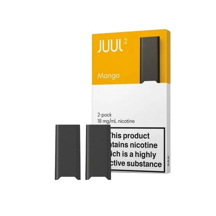 Juul2 Mango Pods (2 Pods) - Buy Authentic Vape in Mumbai - Vape Shop Mumbai