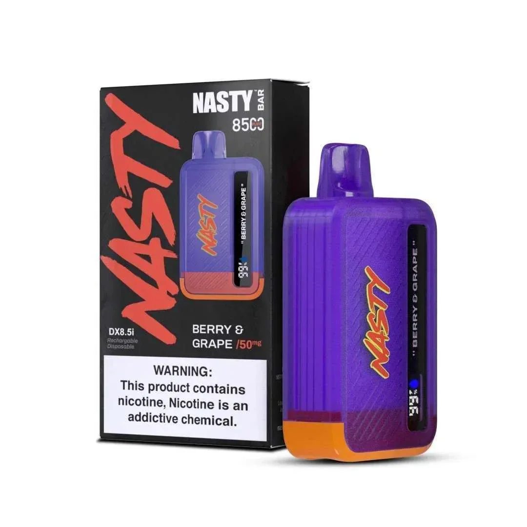 Nasty Bar Berry & Grape – (8500 Puffs) - Buy Authentic Vape in Mumbai - Vape Shop Mumbai