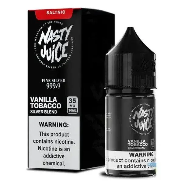 Nasty Nic Salt – Vanilla Tobacco - Buy Authentic Vape in Mumbai - Vape Shop Mumbai